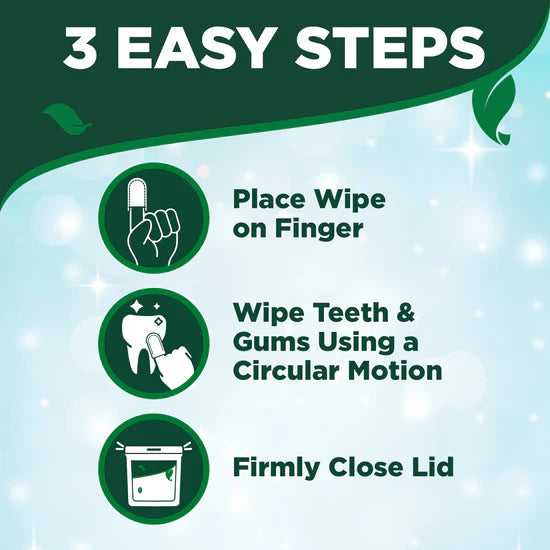 LocalID_71064 Vet's Best - Dental Care Finger Wipes for Dogs and Cats - 50CT