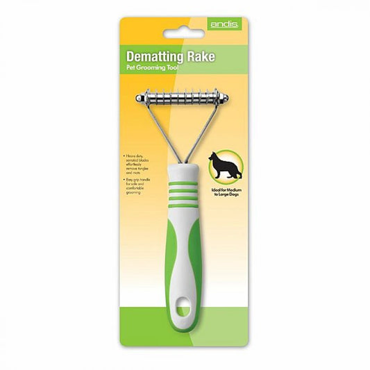 LocalID_59139 Andis - Dematting Rake - Medium to Large Dogs - 18CM (7in) Long