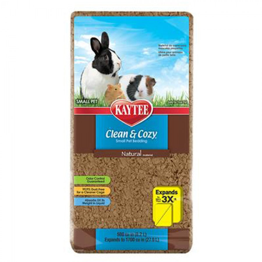 *S.O. - Up to 2 Week Wait* Kaytee - Clean and Cozy Bedding NATURAL - 1500 Cubic Inch