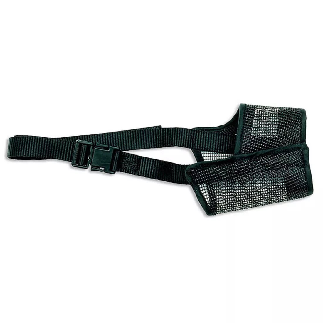 LocalID_70197 Coastal - Best Fit Adjustable Mesh Dog Muzzle - Black - Size 2