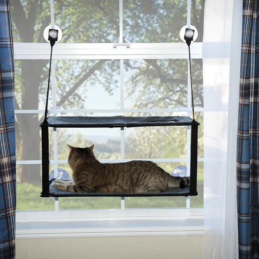 LocalID_69220 K&H - Kitty Sill EZ Mount Window Double - 58x30CM (24x12in)