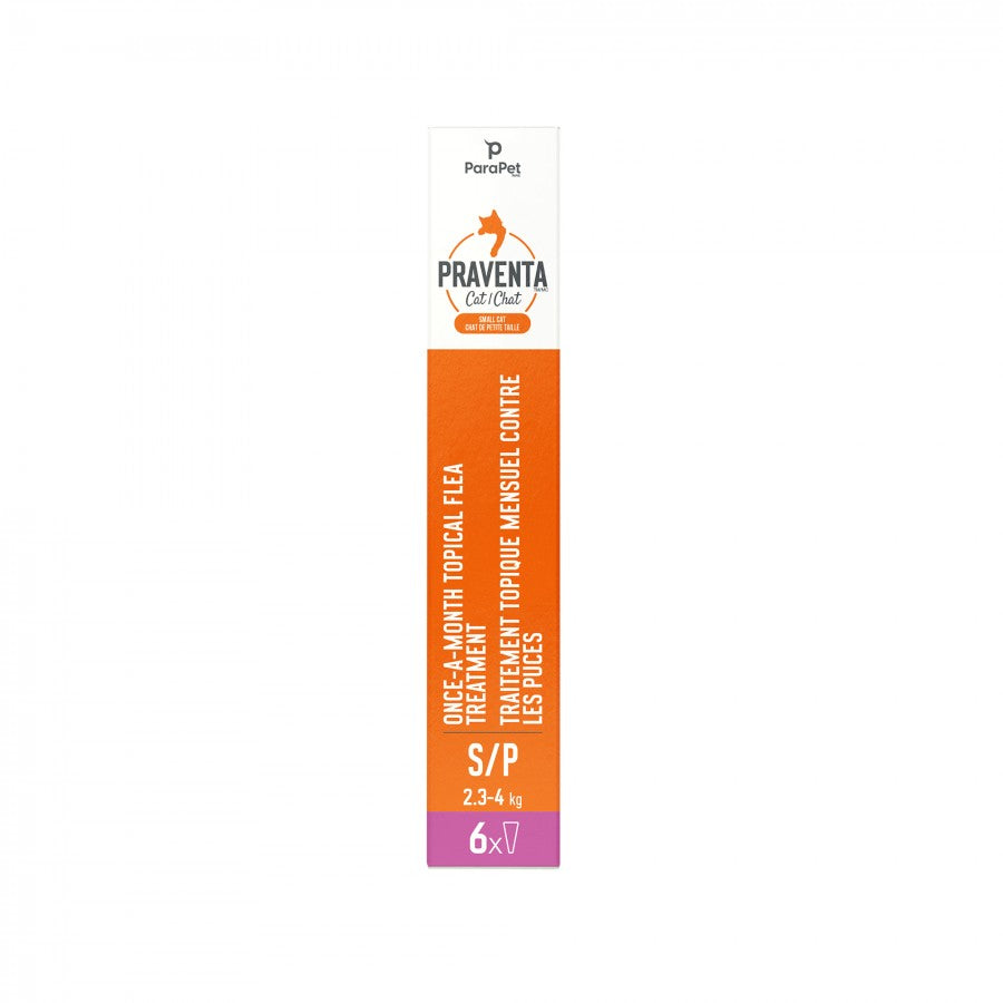 LocalID_71235 Parapet - Praventa for SMALL Cats - 2.3 - 4KG - 6 Tubes