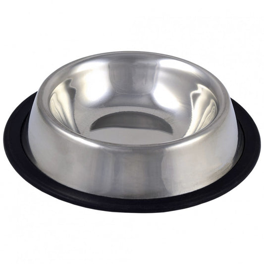 LocalID_46800 Unleashed - Non Skid Stainless Steel Cat Dish - 8OZ