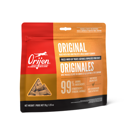 LocalID_65782 Champion Foods - Orijen - Freeze-Dried Treats ORIGINAL Cat Treat - 35GM (1.25oz)