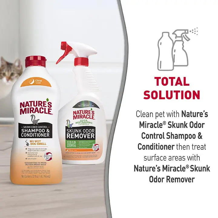 LocalID_71130 Nature's Miracle - Skunk Shampoo Citrus Squeeze - 946ML (32oz)