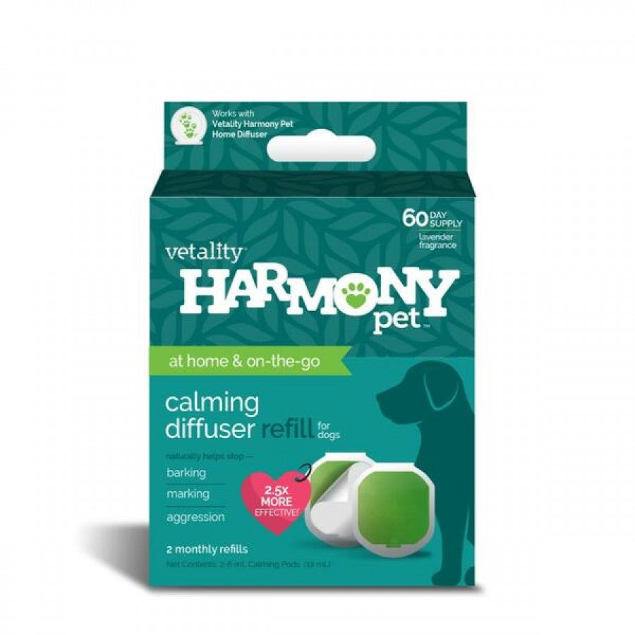 Vetality - Harmony Pet Calming Home Diffuser Refills for Dogs - 2 Monthly Refills - 2PK