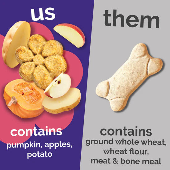 LocalID_71451 Fruitables - PUMPKIN and APPLE Crunchy Dog Treats - 198GM (7oz)