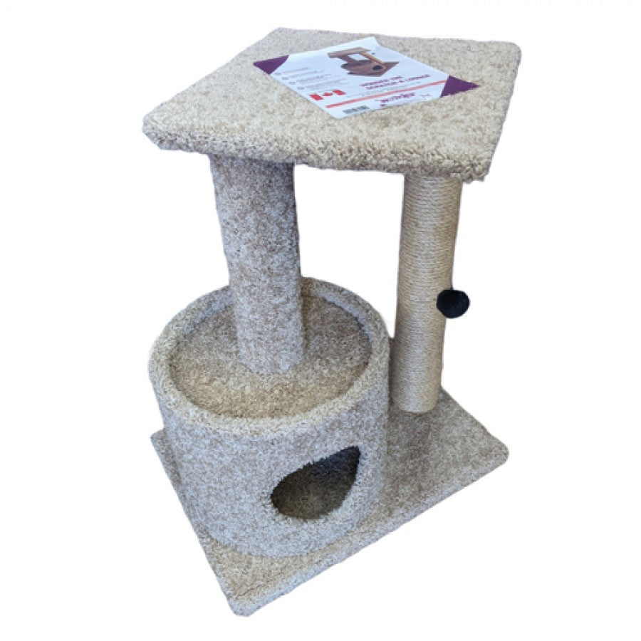 *DISC* Wonder Pet - Wonder Scratch-A-Lounge Cat Tree - 74CM (29in) Tall