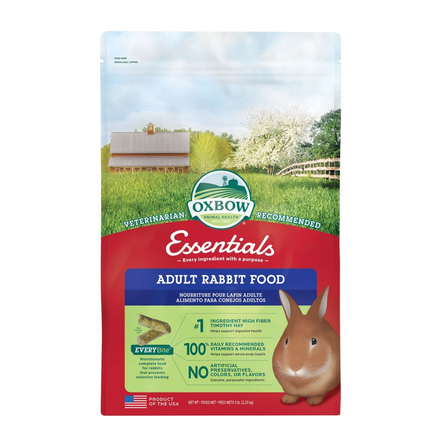 LocalID_71898 Oxbow Essentials - Adult Rabbit Food - 2.25KG (5lb)