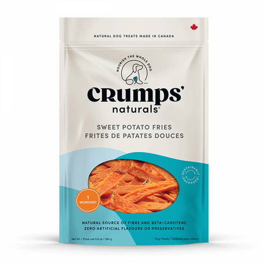 LocalID_61489 Crumps' Naturals - SWEET POTATO Fries Dog Treat - 280GM