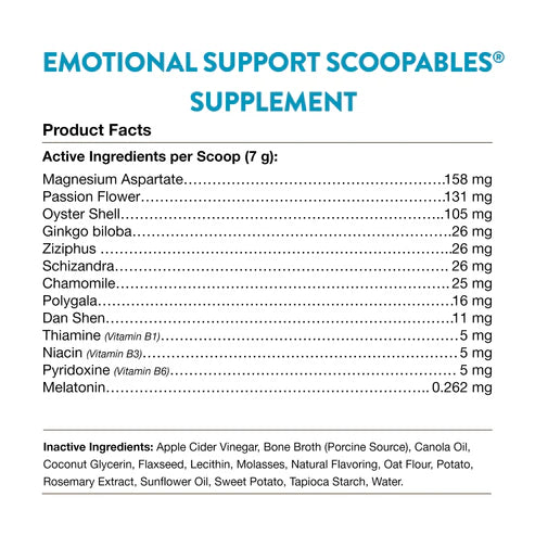 LocalID_70975 NaturVet - Scoopables Emotional Support Dog Supplement - 315GM (11oz)