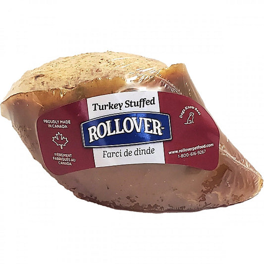 LocalID_68965 Rollover - Stuffed TURKEY Beef Hoof Dog Chew