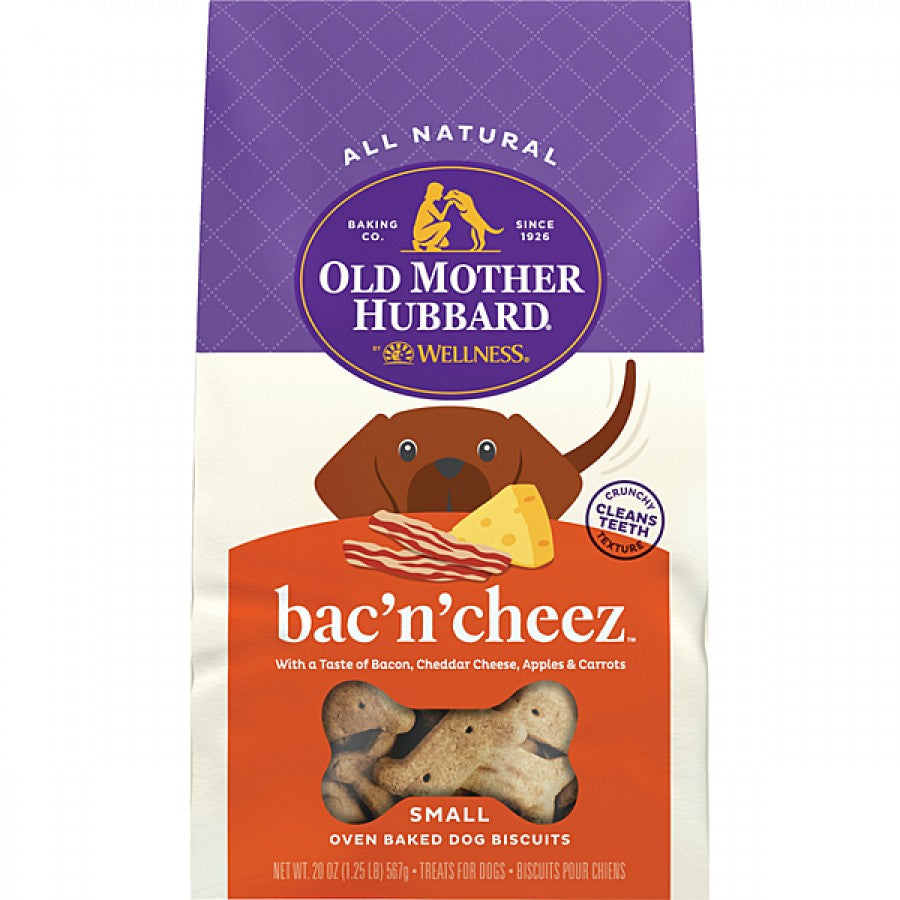 Old Mother Hubbard - Oven Baked BAC N'CHEEZ Dog Treat - SMALL - 567GM (20oz)