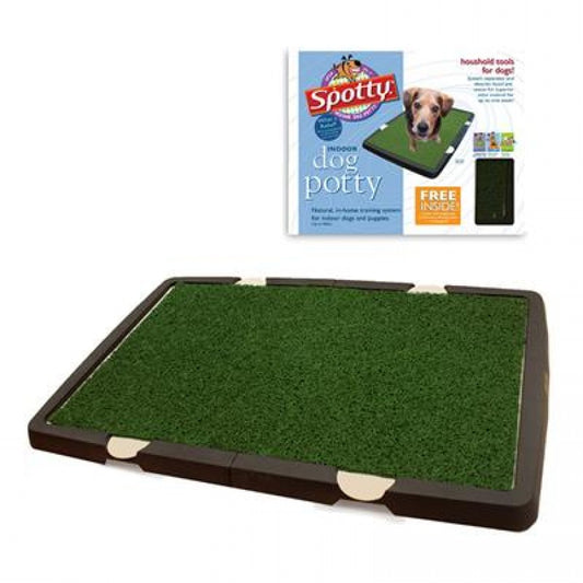 LocalID_46988 Royal Pet - Spotty Training Place Wonder Grass Brown - 81x53cm