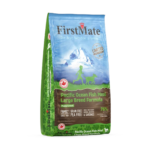 FirstMate - GF LID PACIFIC OCEAN FISH Large Breed Dry Dog Food - 11.4KG (25lb)