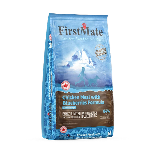 FirstMate - GF LID CHICKEN with BLUEBERRIES Dry Dog Food - 11.4KG (25lb)