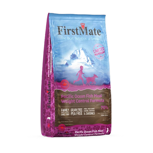 FirstMate - GF LID WEIGHT CONTROL SENIOR FISH Dry Dog Food - 11.4KG (25lb)