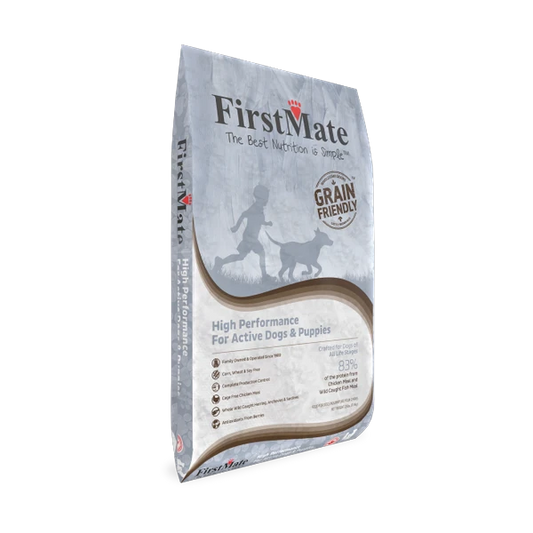 FirstMate - Grain Friendly High Performance Dry Dog Food - 11.4KG (25lb)