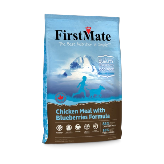 FirstMate - GF LID CHICKEN with BLUEBERRIES Dry Dog Food - 11.4KG (25lb)