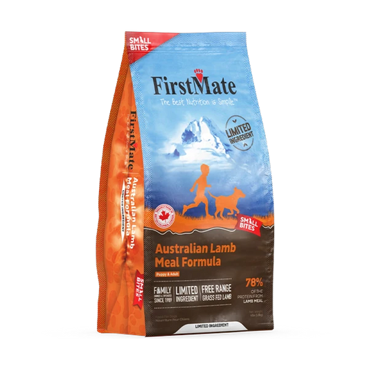 FirstMate - GF LID AUSTRALIAN LAMB Small Bites Dry Dog Food - 5.44KG (12lb)