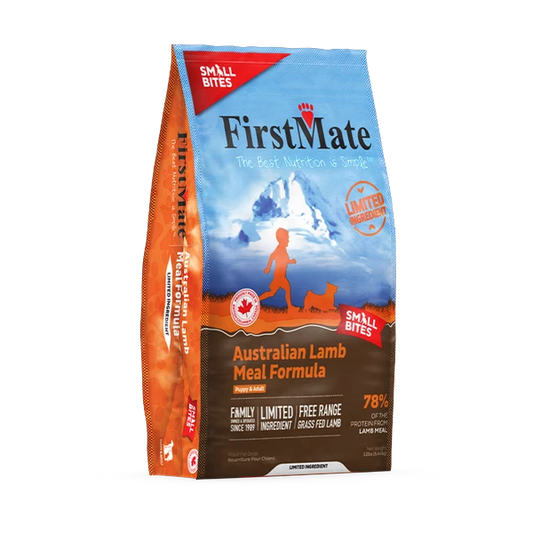 FirstMate - GF LID AUSTRALIAN LAMB Small Bites Dry Dog Food - 5.44KG (12lb)