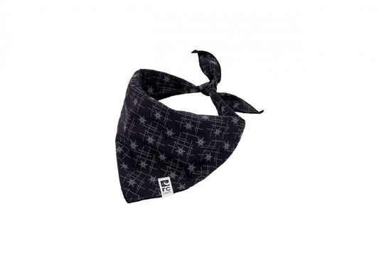LocalID_64246 RC Pets - Flare Reflective Bandana - STARGAZER BLACK