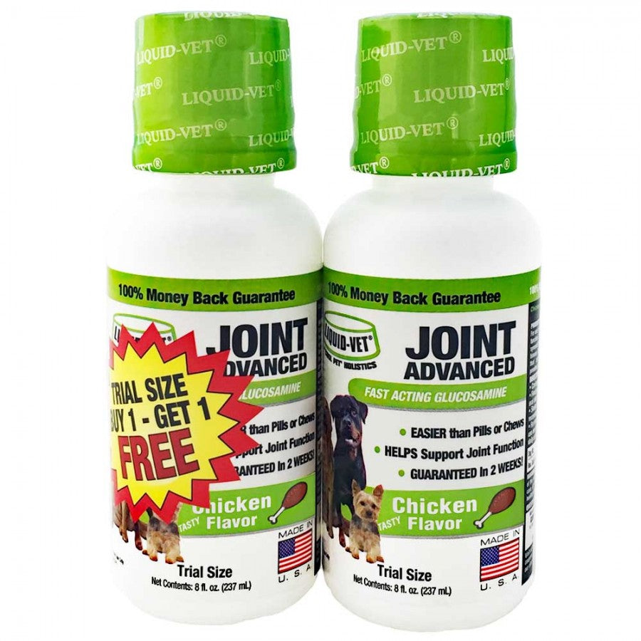 Liquid Vet - Joint Formula Advanced Formula - POT ROAST FLAVOUR - 237ML (8oz) - 2PK