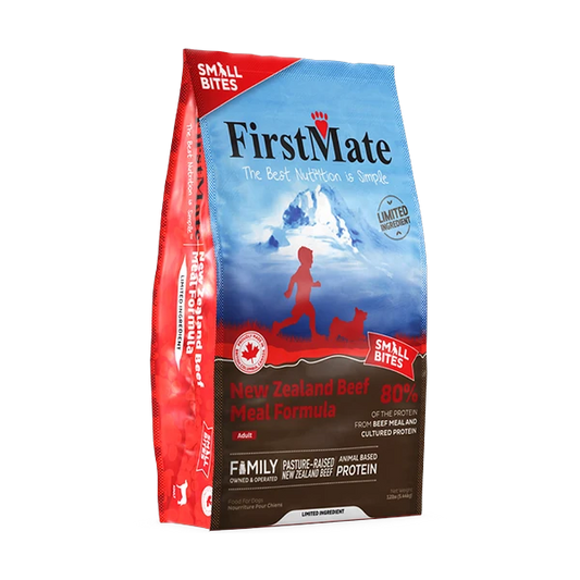 Firstmate - LID GF New Zealand BEEF Small Bites Dry Dog Food - 5.44KG (12lb)