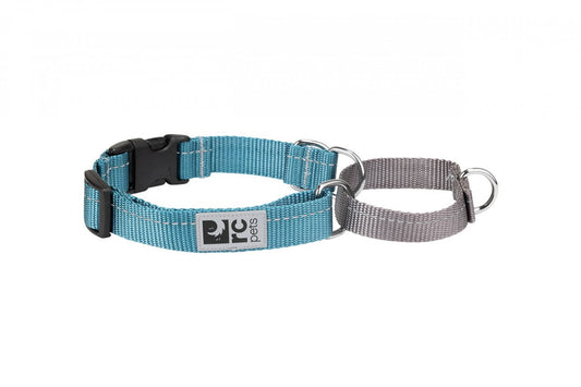 RC Pets - Primary Web Training Clip Collar - DARK TEAL - MEDIUM - 14-19in