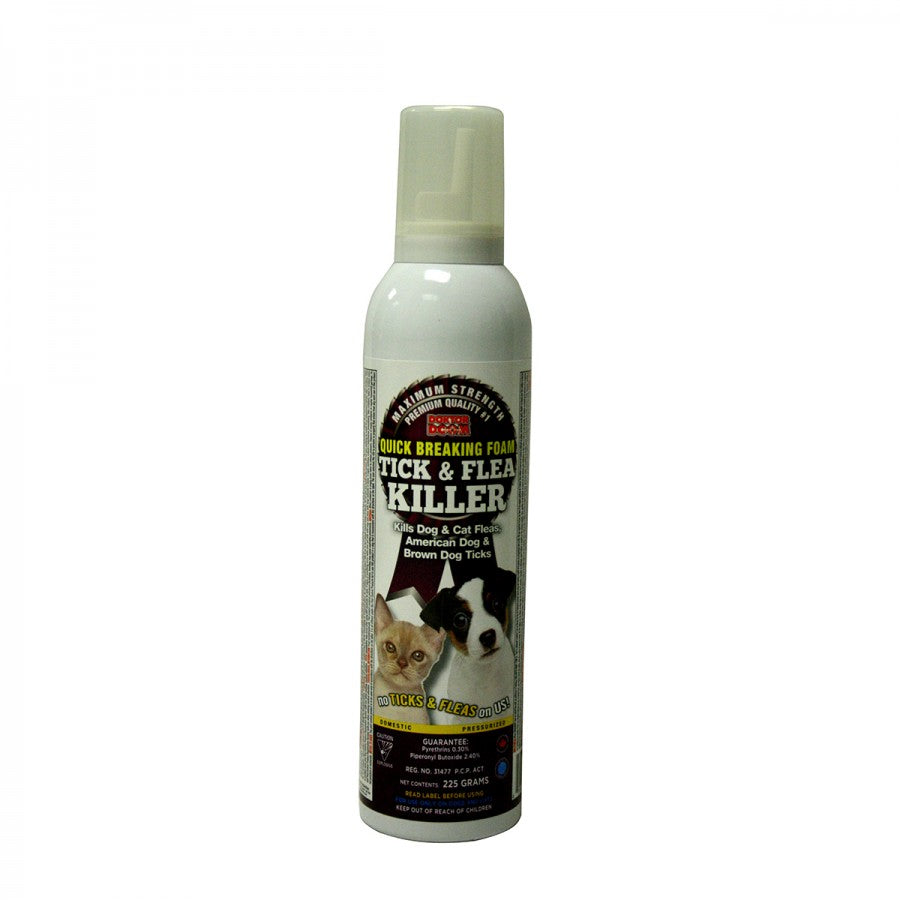 Doktor Doom - Tick & Flea FOAM Cats and Dogs - 225GM (8oz)