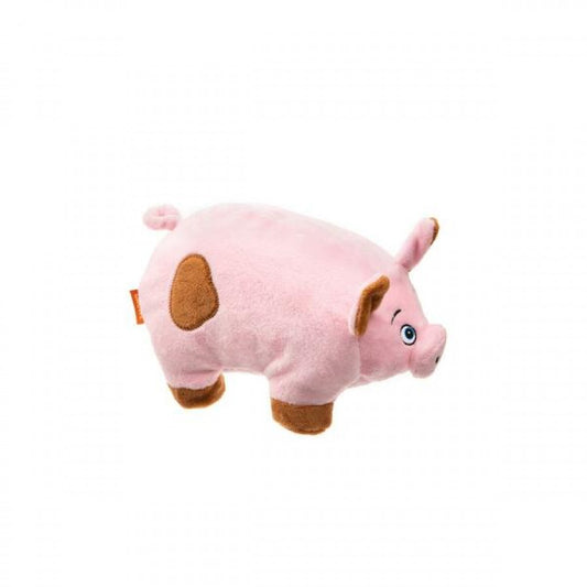 LocalID_69439 Growl - Trofflers Pig Dog Toy - PINK - 20.5CM (8in)