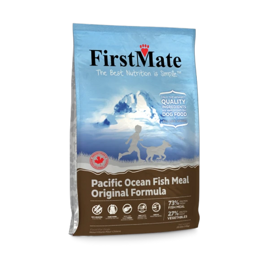 FirstMate - GF LID PACIFIC OCEAN FISH ORIGINAL Dry Dog Food - 11.4KG (25lb)