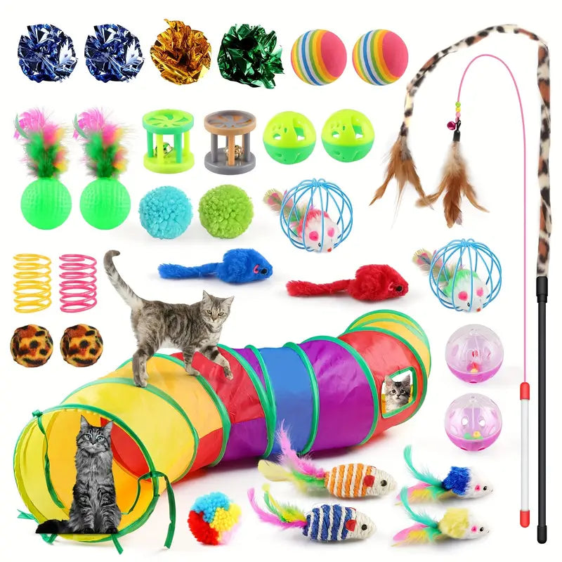 Unbounded - Cat Mutli Toy Package - 32 PCS