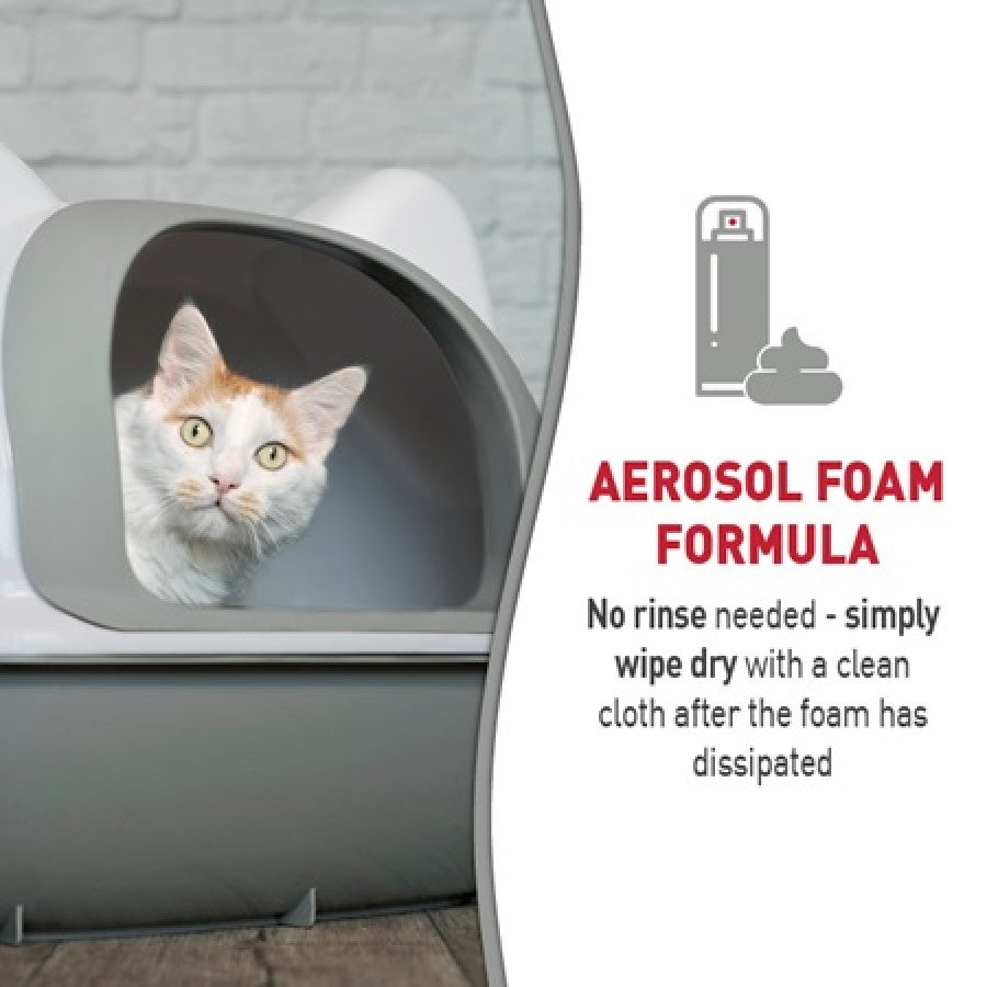 LocalID_65855 Nature's Miracle - Cat Litterbox Cleaner Foam Aerosol - 496GM (17.5oz)