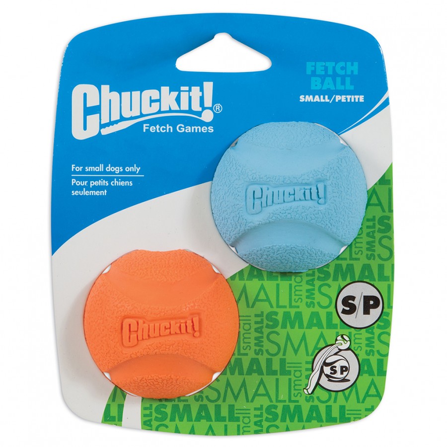 *S.O. - Up to 2 Week Wait* Chuckit! - Fetch Ball Dog Toy - SMALL - 5CM (2in) - 2PK