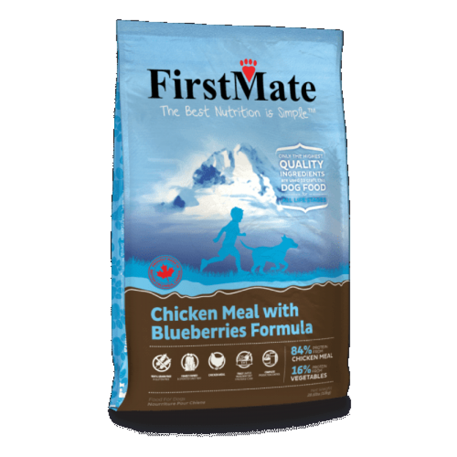 FirstMate - GF LID CHICKEN with BLUEBERRIES Dry Dog Food - 6.6KG (14.5lb)