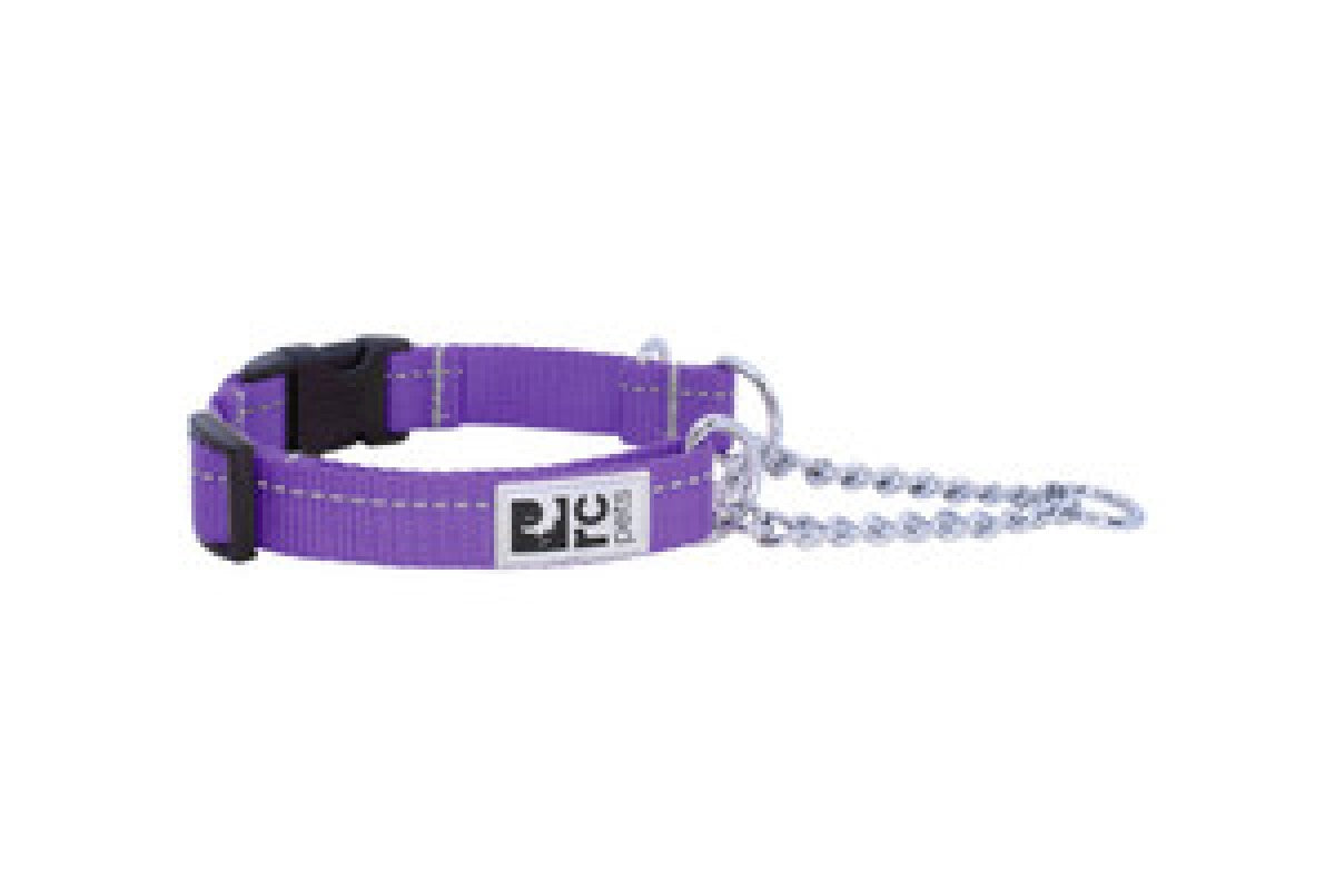 LocalID_61307 RC Pets - Primary Training Clip Collar - PURPLE - MEDIUM - 1in x 14-19in 