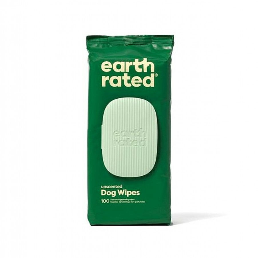 LocalID_58598 Earth Rated - Compostable Pet Wipes Unscented - 100PK 20x20CM (8x8in)