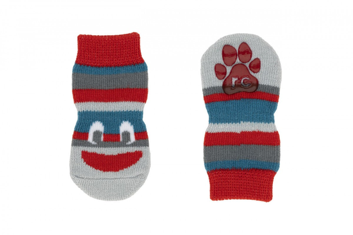 RC Pets - Fun Pawks Dog Socks - BANDIT - XXSMALL - 4.5CM (1 1/3in)