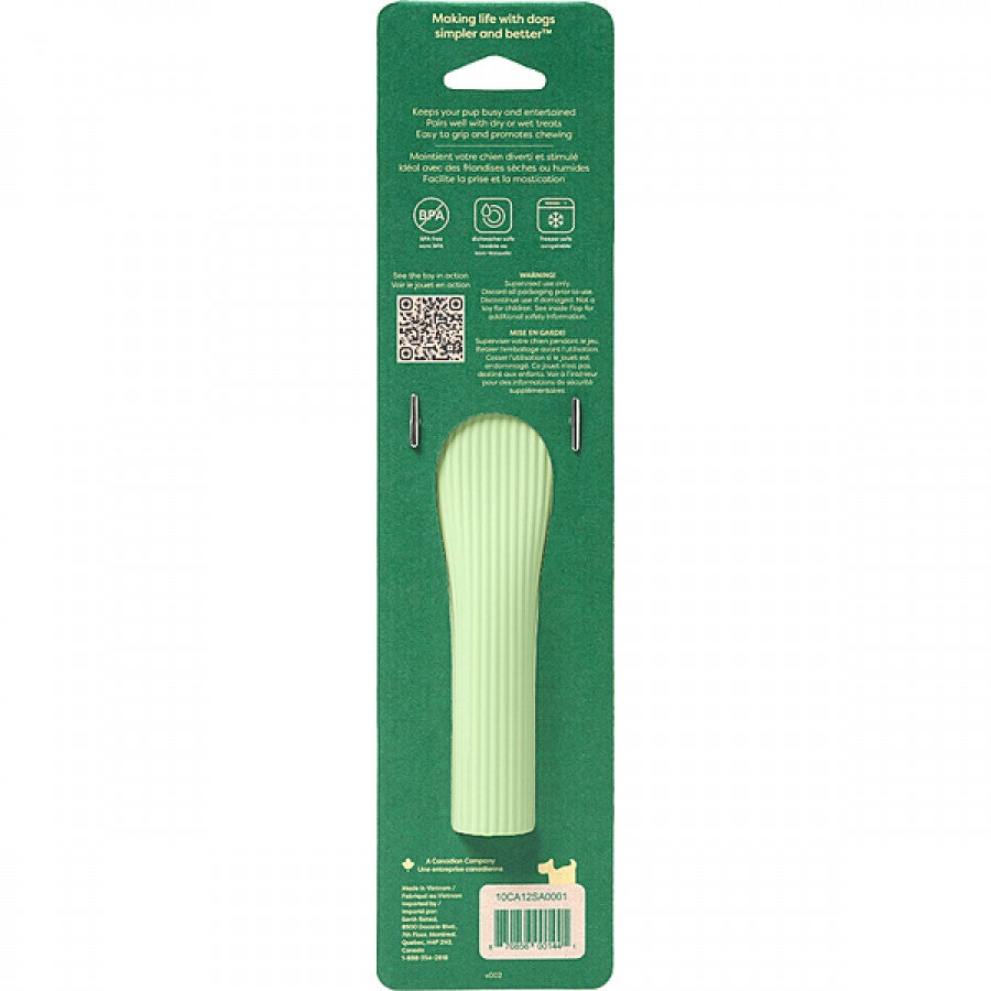 LocalID_67294 Earth Rated - Rubber Chew Toy - GREEN - SMALL - 19CM (7.5in)