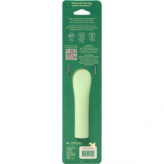LocalID_67294 Earth Rated - Rubber Chew Toy - GREEN - SMALL - 19CM (7.5in)