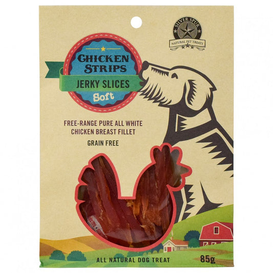 LocalID_32882 Silver Spur - CHICKEN JERKY Strips Dog Treats - 85GM (3oz)