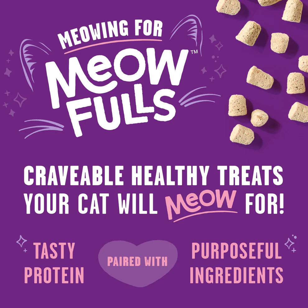 Stella & Chewys, Meowfulls WHITEFISH & SALMON Cat Treats, 42.5GM (1.5oz)