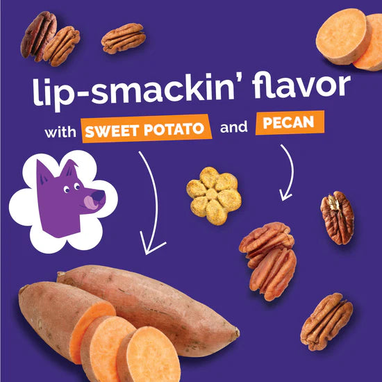 LocalID_71539 Fruitables - SWEET POTATO and PECAN Crunchy Dog Treats - 198GM (7oz)