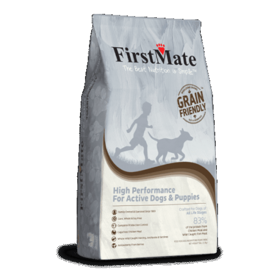 FirstMate - Grain Friendly High Performance Dry Dog Food - 11.4KG (25lb)