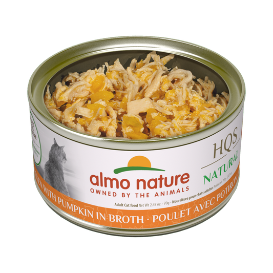 LocalID_65166 Almo Nature - CHICKEN WITH PUMPKIN IN BROTH Wet Cat Food - 70GM (2.4oz)