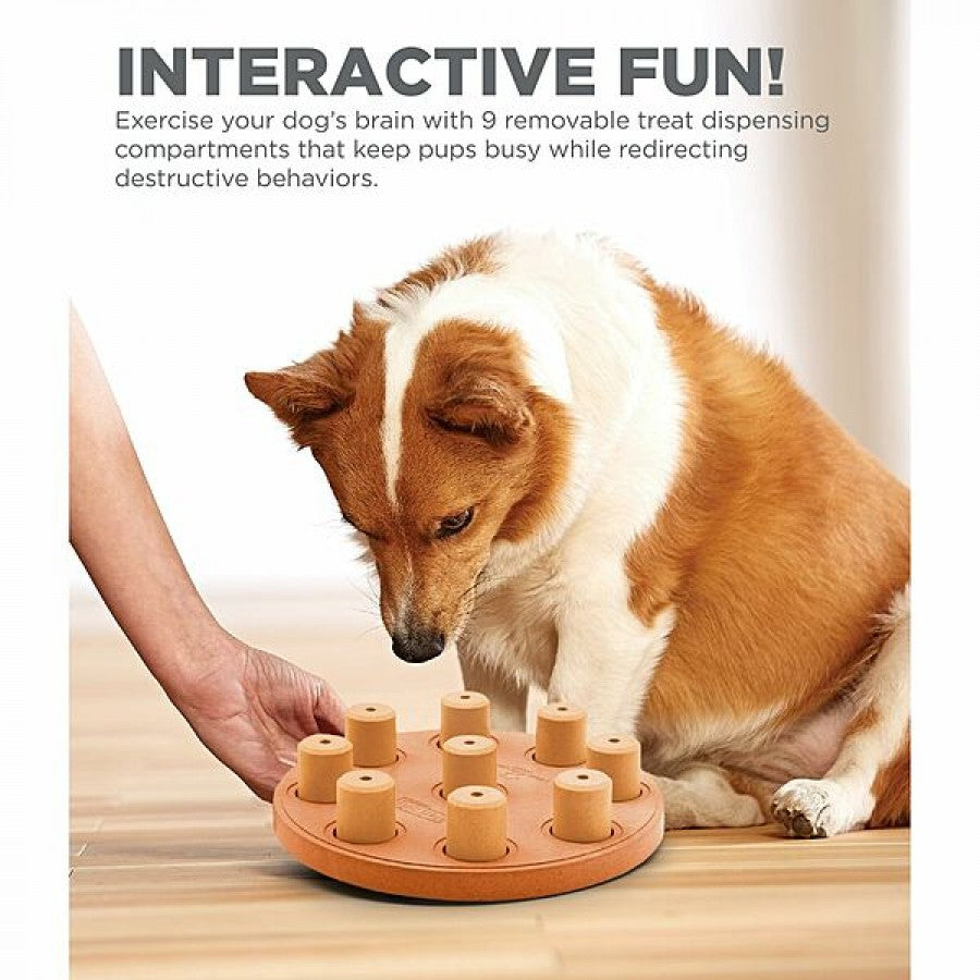 LocalID_69989 Nina Ottosson - Smart Composite Puzzle Dog Toy - ORANGE - 23x6CM (9x2.3in)