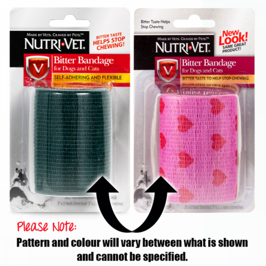LocalID_34518 Nutri-Vet - Bitter Bandage Assorted Colours - 7.6CM (3in)