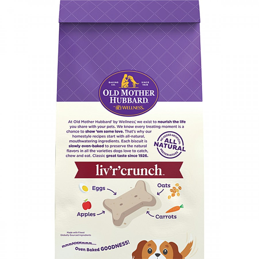 LocalID_68697 Old Mother Hubbard - Classic Oven Baked LIV'R'CRUNCH Dog Treat - MINI - 567GM (20oz)