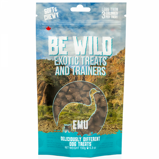 LocalID_69871 This & That - Be Wild Exotic Treats & Trainers EMU Dog Treat - 150GM (5.3oz)